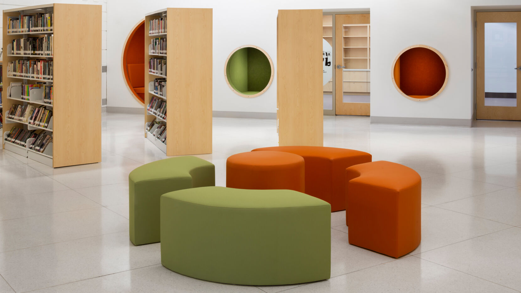 Artopex Saint Jean Eudes Library Lounge 2