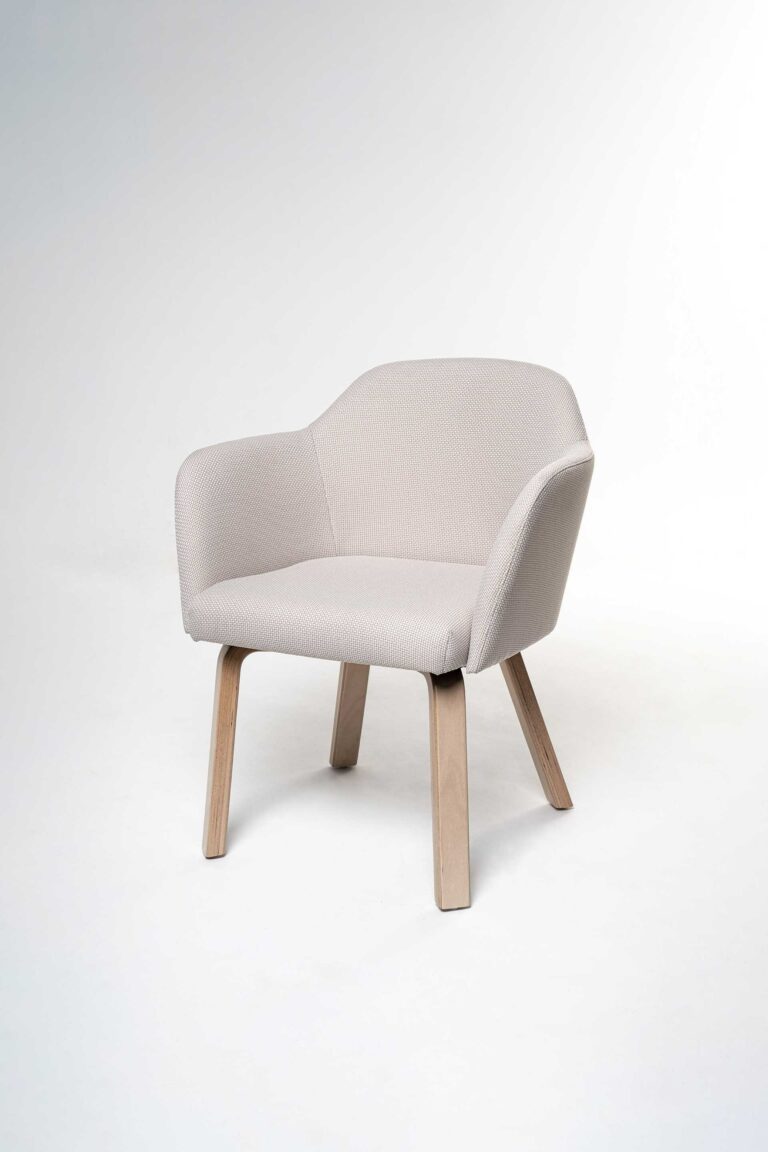 Artopex Alexia Armchair Wood Base Fauteuil Base Bois