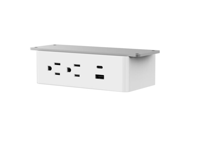 Double socket + 1 USB-A + 1 USB-C AC-EPiS