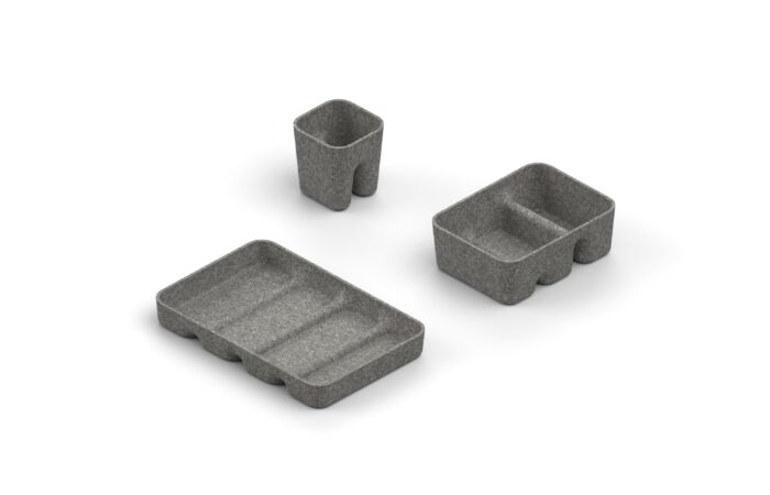 Accessoires en feutre moule